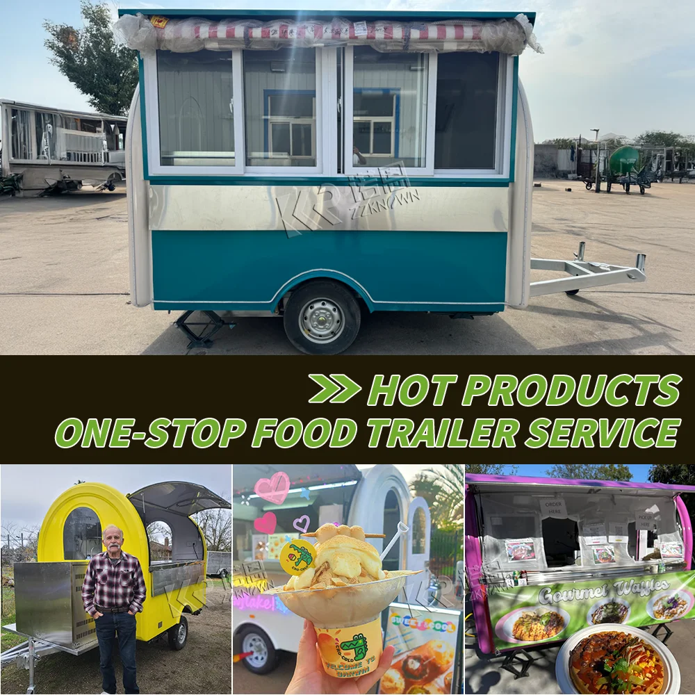 

Mobile Kitchen Trailer Churros Coffee Cart Fast Food Truck With Full Kitchen Europe Ice Cream Cart Mobile Food Trailer For Sale