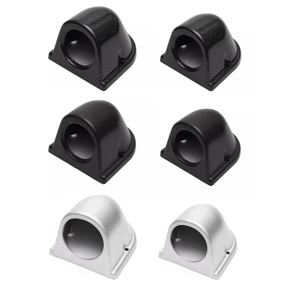 Universal 60mm Car Gauge Pod 1/2/3 Hole Single/Double/Triple Gauge Holder For Left & Right Drive Carbon Black