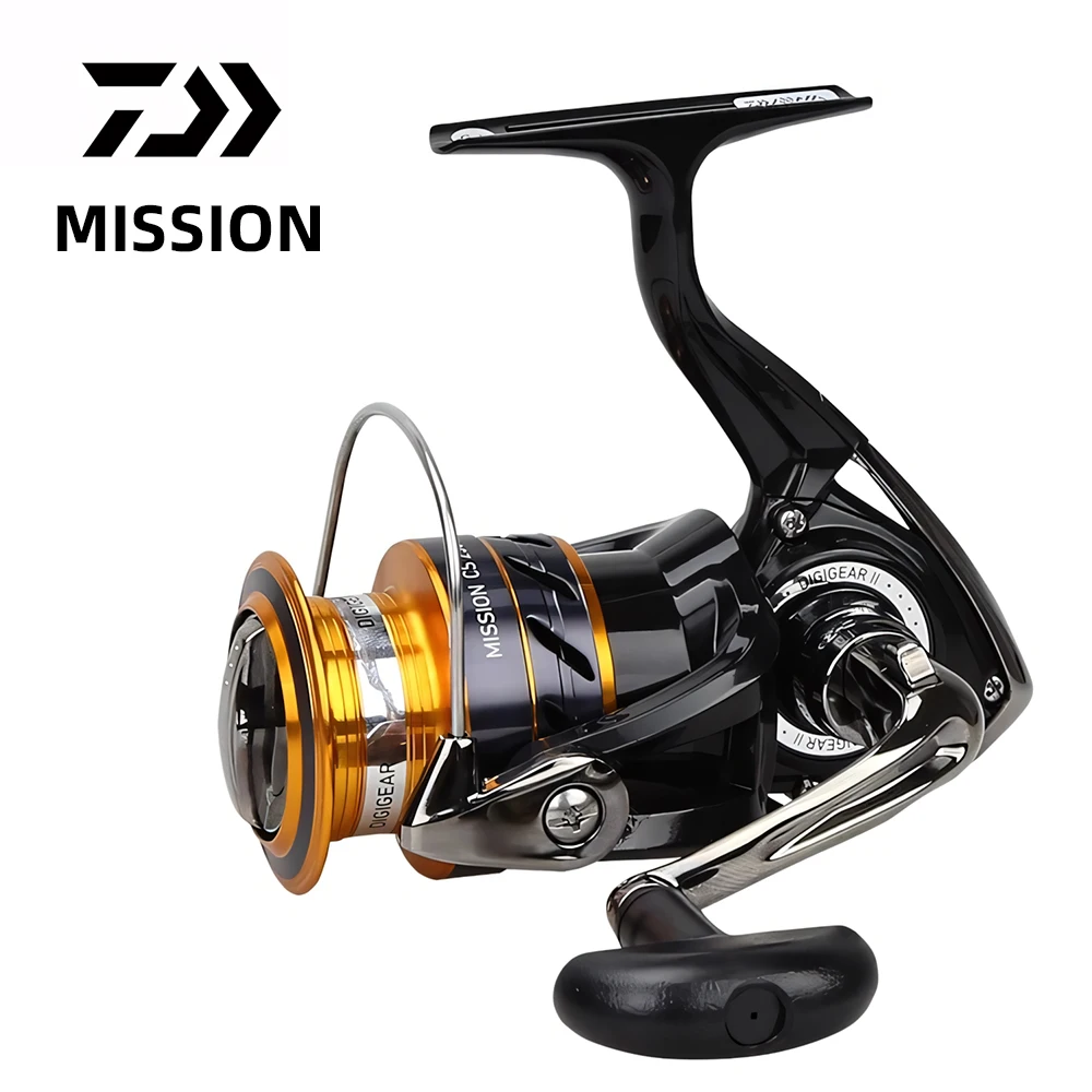 ダイワミッション-cs-スピニング釣りリール-2000-4000-アルミスプールドラッグ-2kg-6kg