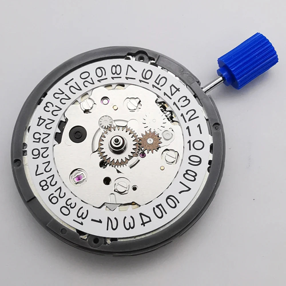 

brand new original NH34 GMT automatic 3 o'clock crown watch movement mechanical replacement parts