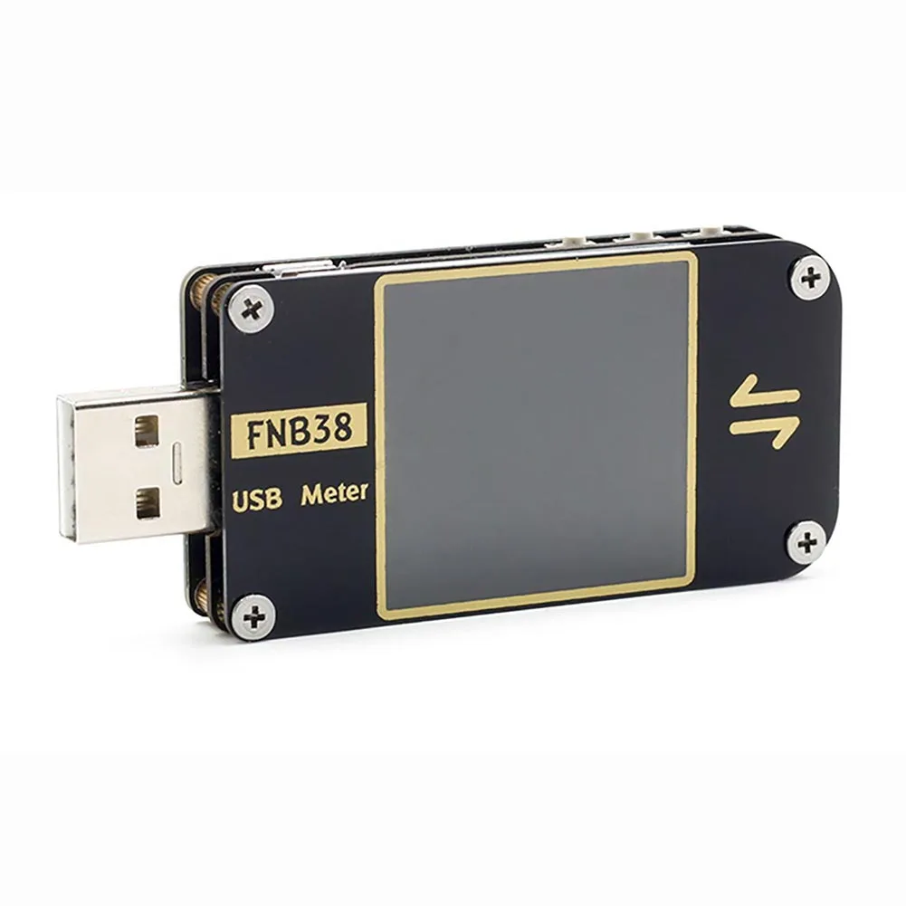 

FNB38 USB Tester for Fast Charge Protocols including QC4+ PD3 0 2 0 with Current and Voltage Detection and Data Recording