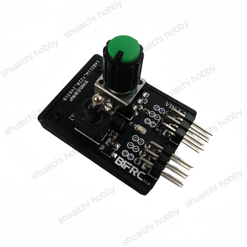 1PCS Dual Channel PWM Test Module Servo Tester with Three-section Switch Supports Motor Reverse Thrust Testing for RC Models ESC