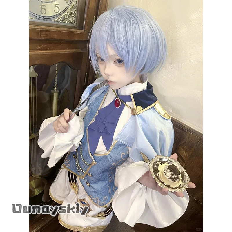 Dream ZS*/Yoisaki Kanade Cosplay Anime Game Project Sekai Knight Kostüm White Day Event Uniform Mantel Shorts Perücken Set Halloween