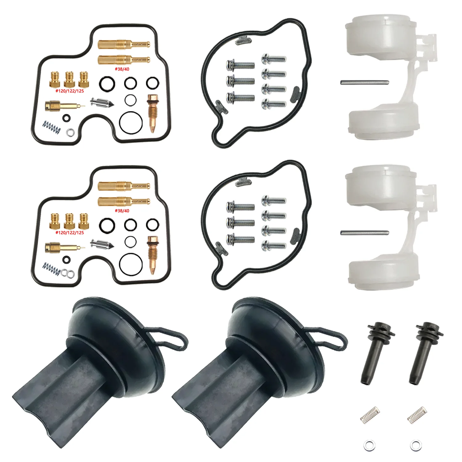 CB500 CB500S 1993-2003 Carburetor repair kit Diaphragm & Float Carb Parts