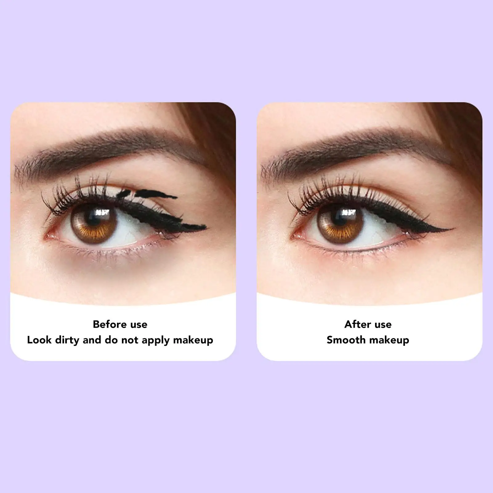 Stensil Eyeliner silikon: Eye Liner elastis multifungsi & panduan Shadow