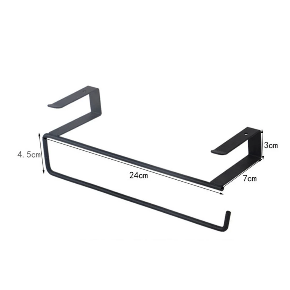 Paper Towel Holder Stainless Steel Paper Towel Holder For Cabinet Kitchen Bathroom Bedroom Toilet Living Room 24 X 7 X 7.5cm