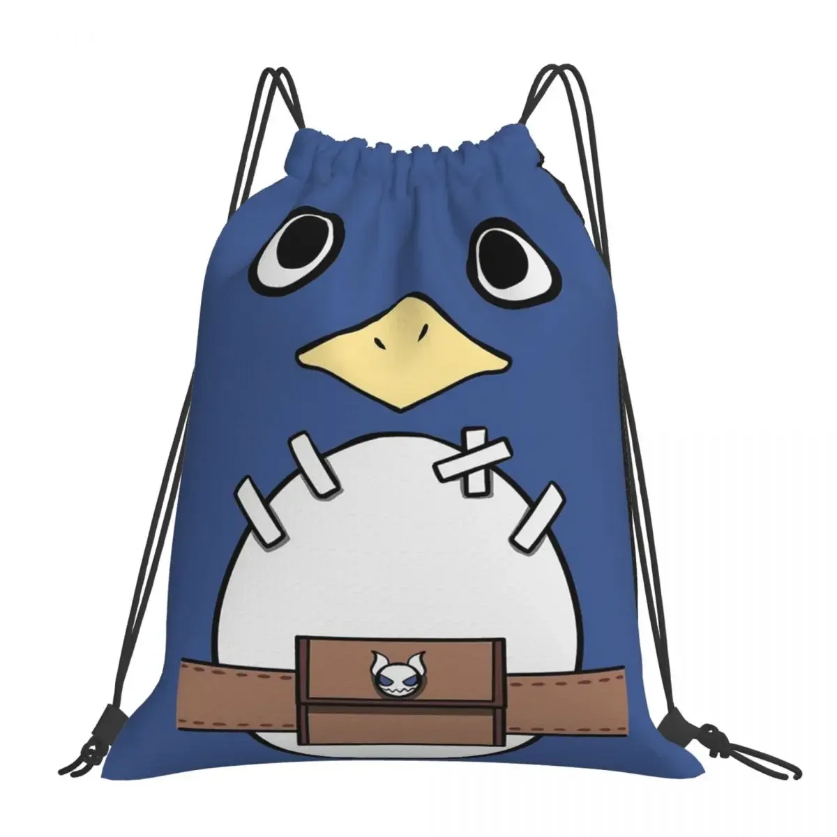 

Be A Prinny, рюкзаки Dood, модные портативные сумки на шнурке, карманная спортивная сумка на шнурке, сумка для книг для путешествий студентов