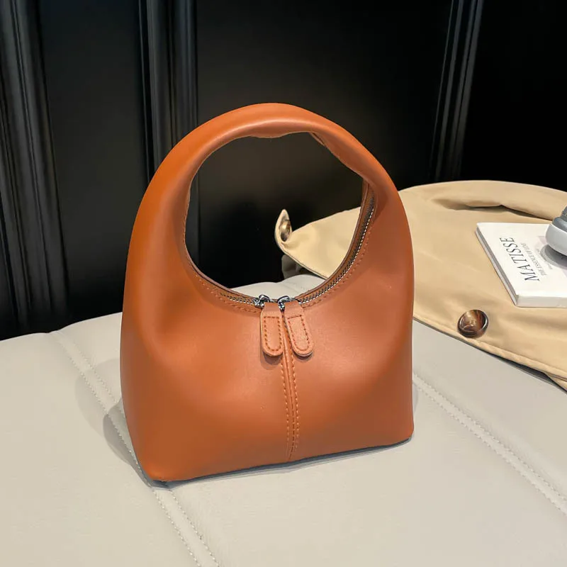 Neue Niedliche Damen Vintage Handtasche Hochwertige Vielseitige Handgehaltene Tasche Modisches Accessoire für Frauen