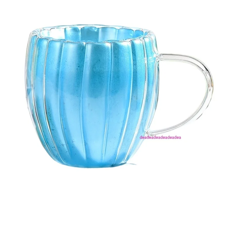 

Высокотемпературная термостойкая цветная стеклянная ручка, бытовая чашка для кофе с молоком для завтрака