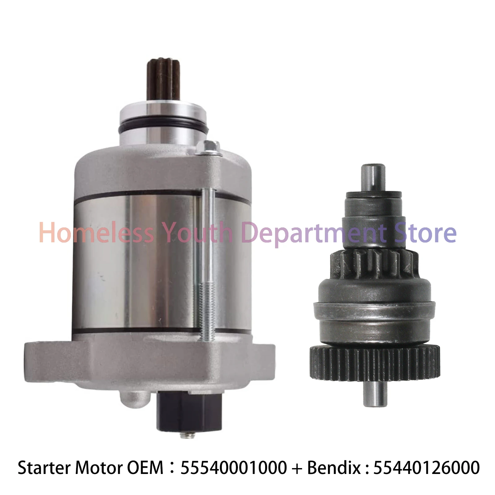 

55540001000 KT/M Starter And Bendix Set For KTM EXC XC XC-W TPI Six Days Motorcycle Offroad Engine Motor Accessories 55440126000