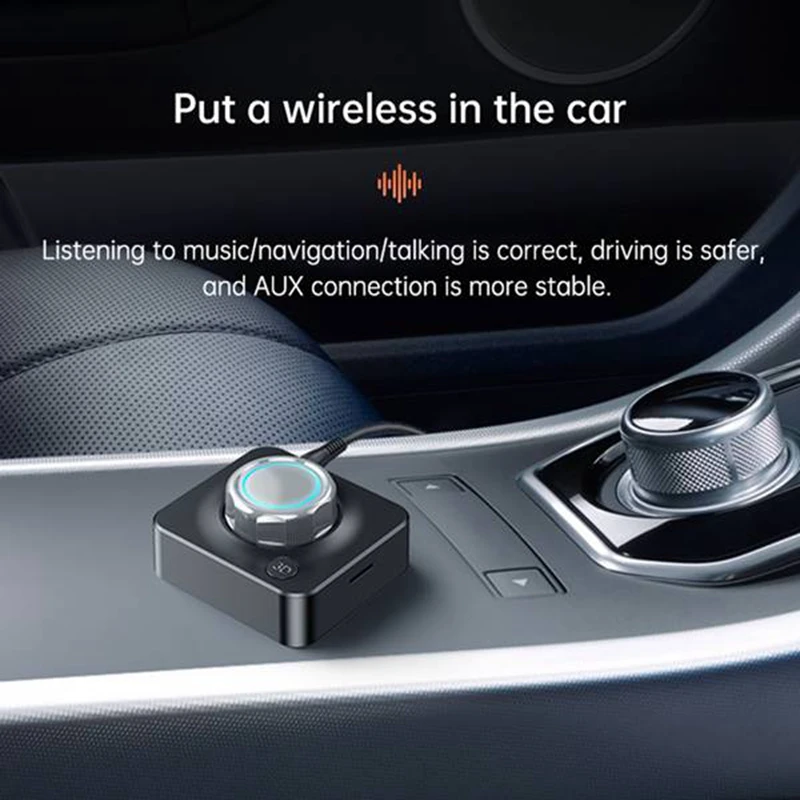 【スーパーディール】Bluetooth オーディオ レシーバー 3D ステレオ サラウンド サウンド マイク付き R/L RCA 3.5Mm AUX RCA 高解像度音楽ワイヤレス アダプター