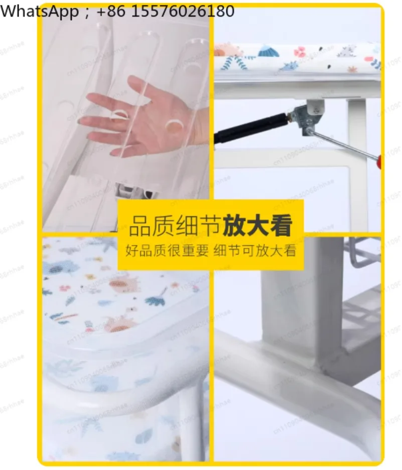 Obstetrics Gynecology Baby Crib Movable Stroller