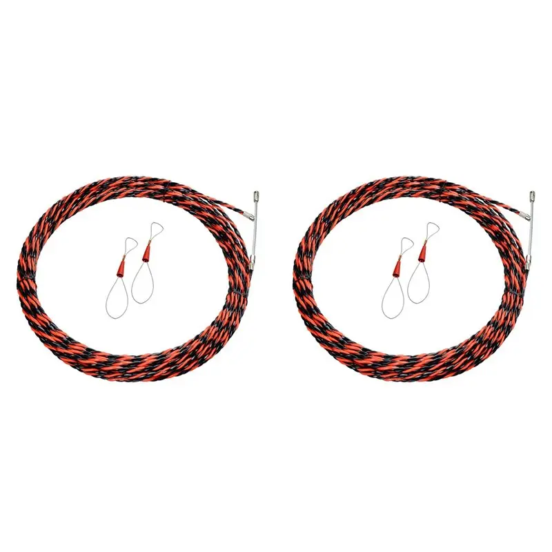 

Hot SV-2X Electrical Threader Lead Tool 25M Cable Wire Guide Three-Strand Wall Threader Cable Stringer With Two Tighteners