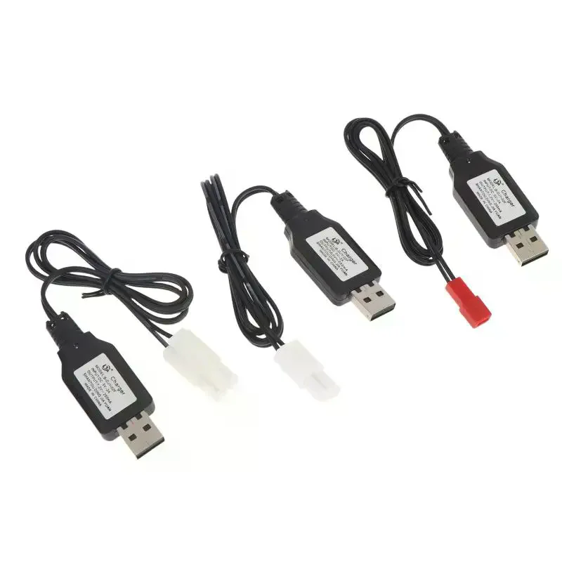 USB 3.7v 500mA Battery Unit USB Charger Packs JST KET EL Red Female Plug For Electric Toys R/C Helicopter Aircraft Charger