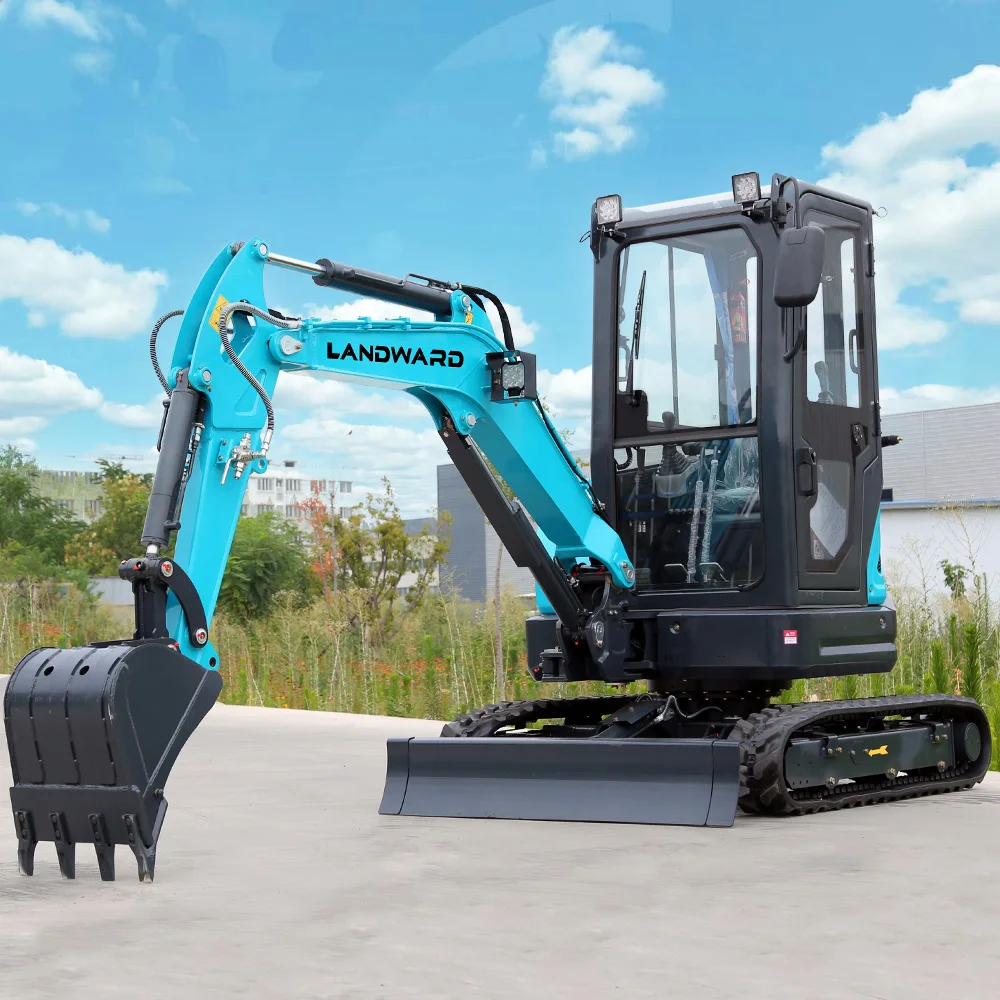 

New 2.5 Ton Crawler Small Excavator CE/EPA/Euro 5 Hydraulic Small Micro Digger Machine Compact Excavators With Bucket Customized