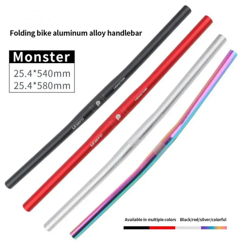 Bicycle Handlebar Aluminium Alloy BMX MTB Mountain Bike 25.4mm Bar Professional For MTB Bicycle Road Bike Parts 540mm/580mm