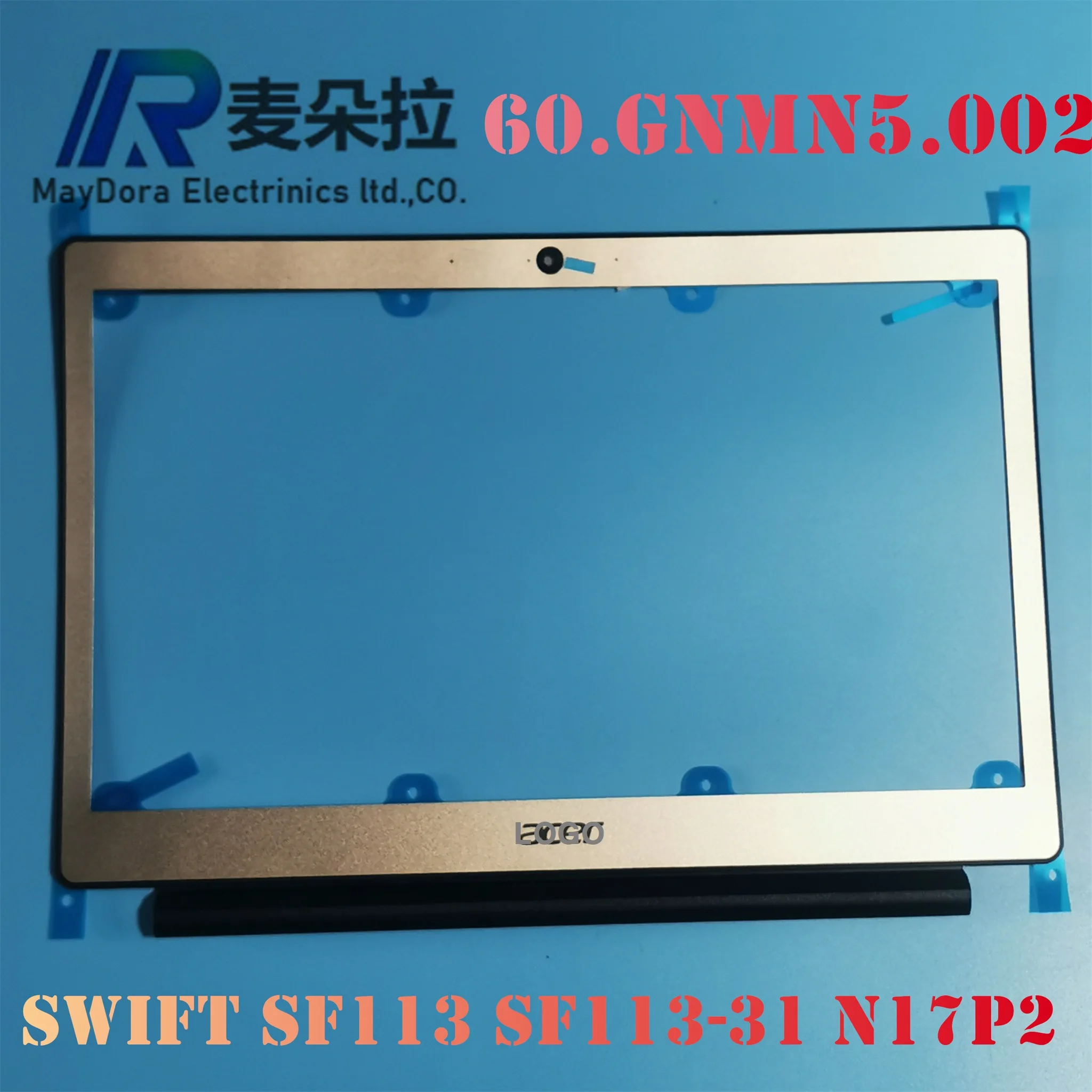 

NEW ORG laptop LCD front bezel for ACER SWIFT1-13 SF113-31 N17P2 Series laptop Golden 60.GNMN5.002