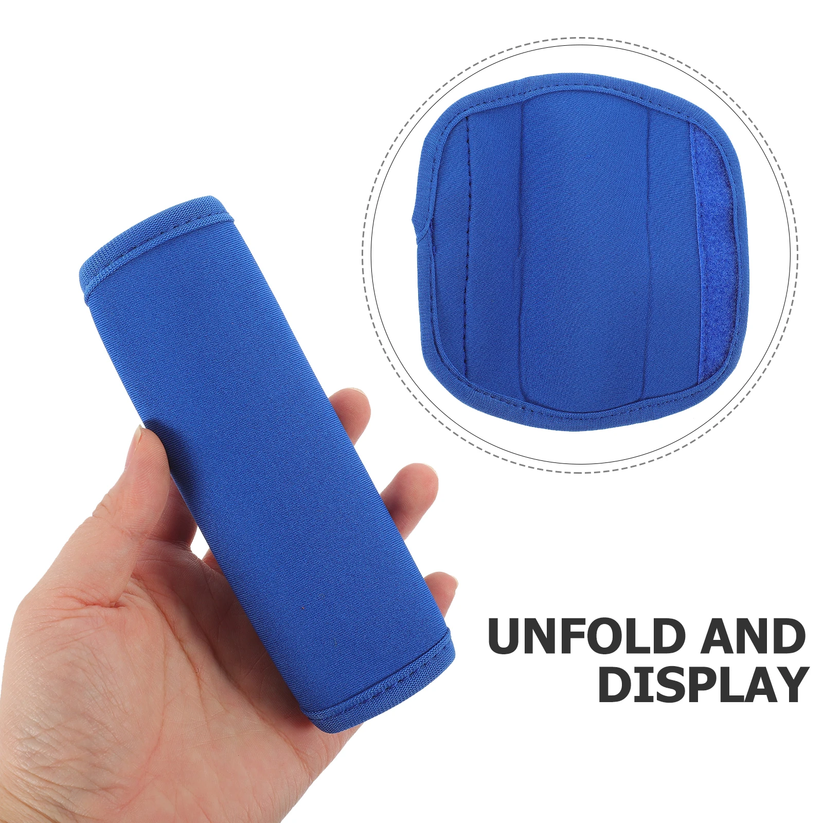 

3Pcs Luggage Handle Covers Neoprene Durable Replacement Wraps for Travel Suitcase Handles Luggage Identifier Suitcase Grip Wrap