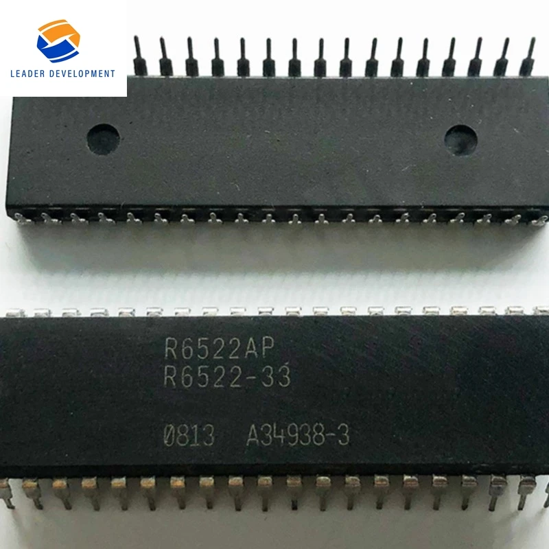 1pcs/lot R65C22P2 R65C22 6532P R6532 R65C02P3 R65C02 R6522P R6522  DIP-40 In Stock