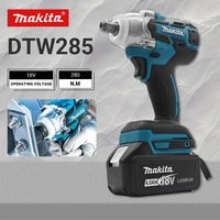 Makita DTW285 280N.m Brushless Electric Wrench Cordless Electric Impact Wrench High Torque 18V Auto Repair Electric Tool