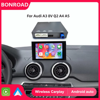 BONROAD Wireless CarPlay Android Auto Adapter for Audi A3 8V Q2 A4 A5 Bluetooth Navigation Mirror Link Interface Module
