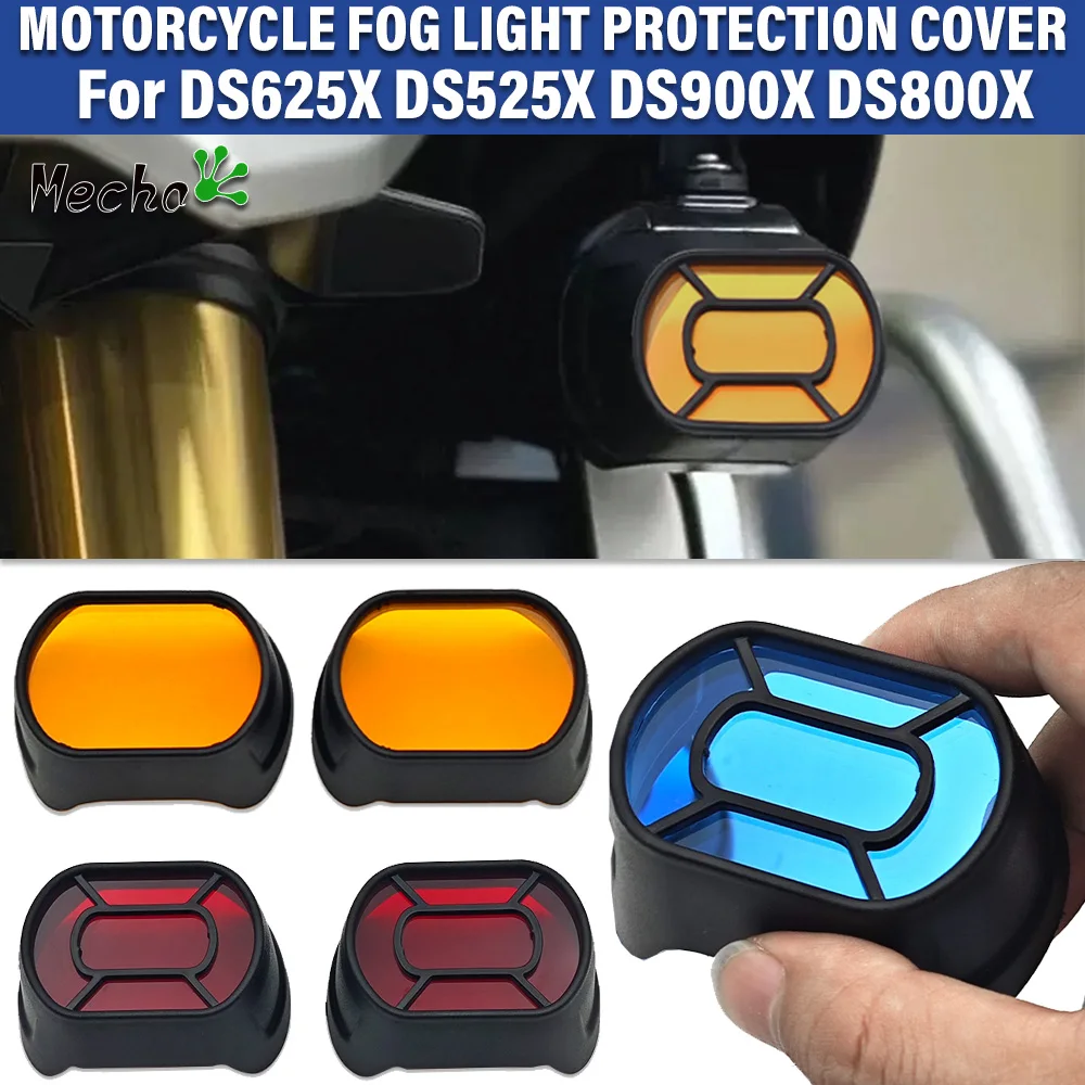 Motorcycle Fog Light Protection Guards Fog Lamp Cover Cap For Voge DS900X DS625X DS525X DS800X Foglight Lamp Decorative Cover