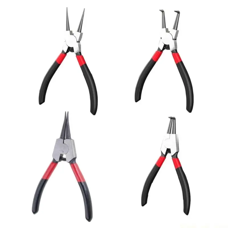 A2BE Internal/External Circlip Pliers Labor-Saving Rings Pliers Ergonomic Handle