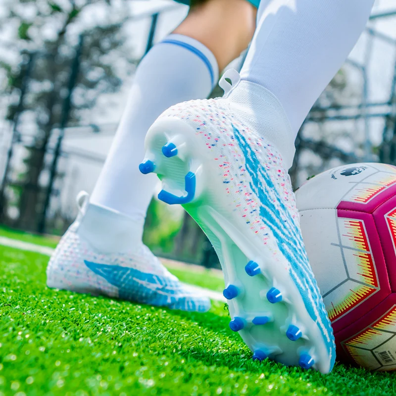 Zapatos de fútbol profesionales de la sociedad para hombres, botas de campo de fútbol al aire libre, botas de fútbol, tacos de fútbol de césped, 2024