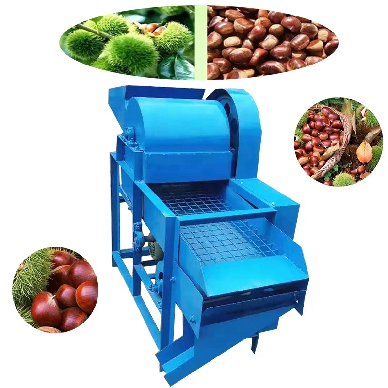 

Automation Chestnut Shell Removing Hazelnut Sheller Machine Commercial Hazelnut Sheller Machine