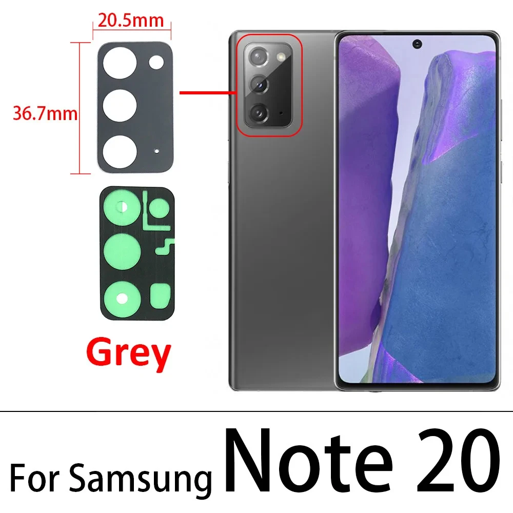 Camera Glass Back Rear Camera Glass Lens For Samsung S8 S9 S10 Plus 5G S10e Note 8 9 10 20 Plus Lite Ultra With Adhesive Sticker