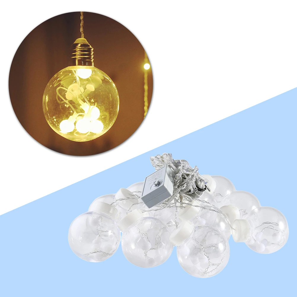 2.5 Meters Led String Lights Warm Fairy Rope Lights Eu Plug Long Lasting Low Power Consumption Decorations For