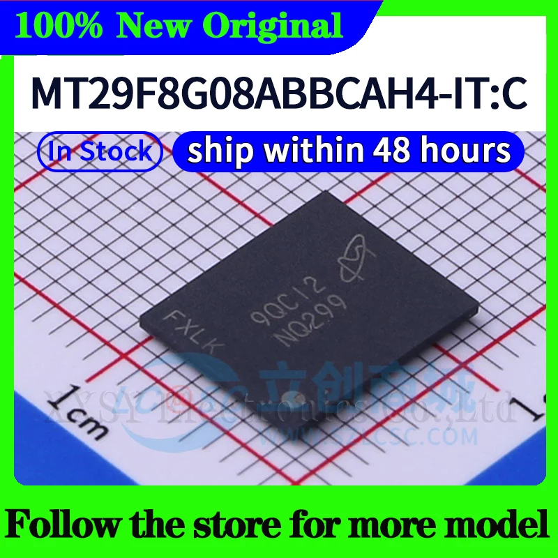 

MT29F8G08ABBCAH4-IT:C High quality New