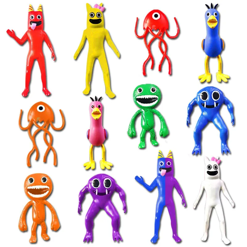 8/9pcs/set Cartoon Garden of Banban Cute Anime Hobby Toys Model Green Jumbo Josh Monster Doll Kids Christmas Birthday Gifts