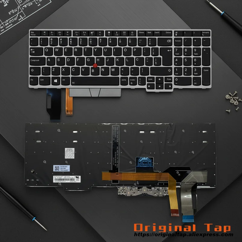 

Клавиатура BR с бразильской подсветкой для Lenovo Thinkpad E580 E585 E590 T590 P53S L580 L590 P52 P72 P53 P73 01YN664 01YN744