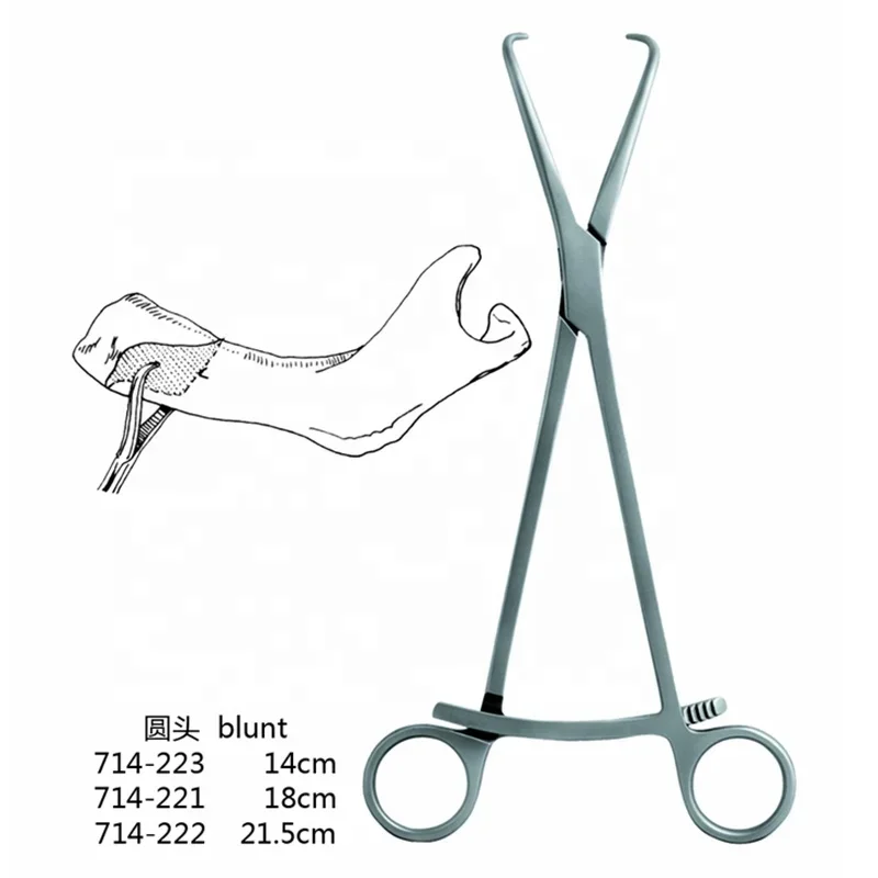 dental hand instrument maxillo-facial surgery equipments mandibular reposition forceps