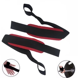 2 pezzi cinghie da polso per sollevamento pesi guanti da palestra cintura Bodybuilding per donna uomo Fitness bilancieri sollevamento pesi