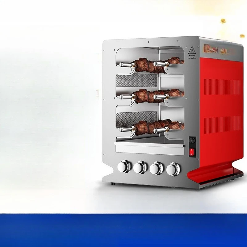

Commercial barbecue grill, Brazilian barbecue skewers, stainless steel independent temperature control, rotatable high power