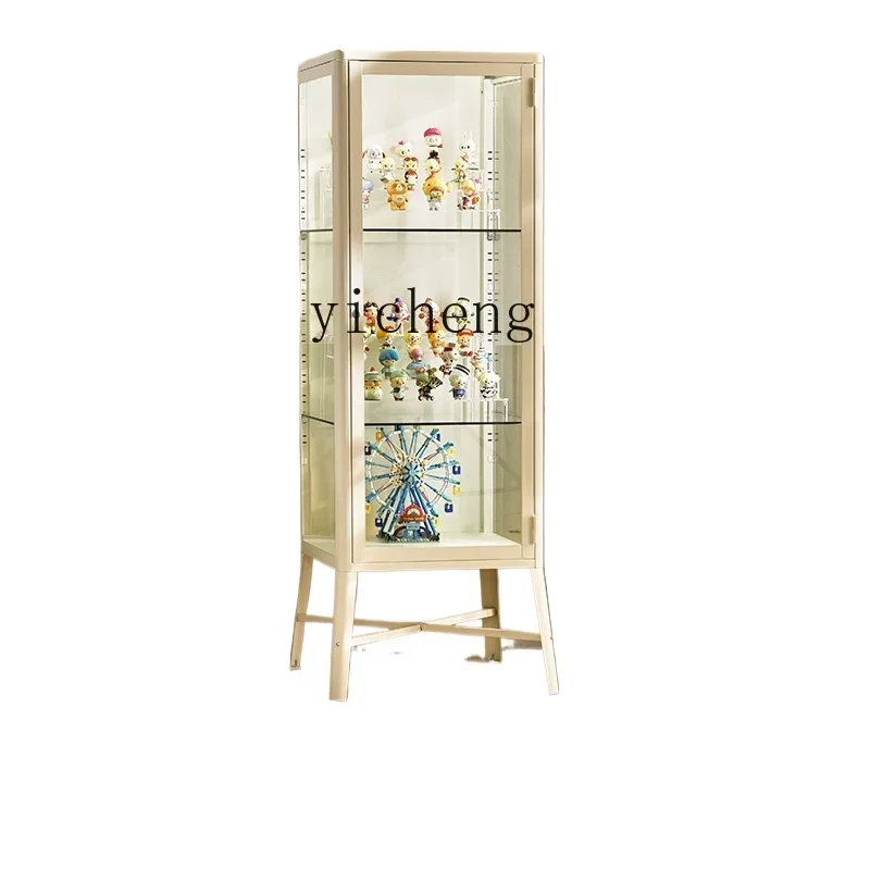 

XL high transparent cabinet display cabinet figure blind box glass storage cabinet household