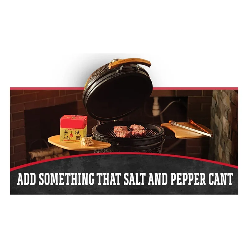 ABNH para chimenea, estufa de leña, fogones, parrilla, fogones, ahumador, barbacoa - Palos de carbón inodoros