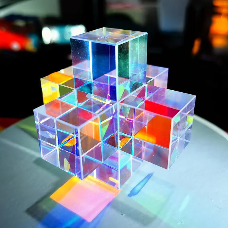 Imagem -02 - Sun Catcher Light Prism Decoração Ornamento Cubo Sunshine Flapper Cross Cristal Edição Limitada