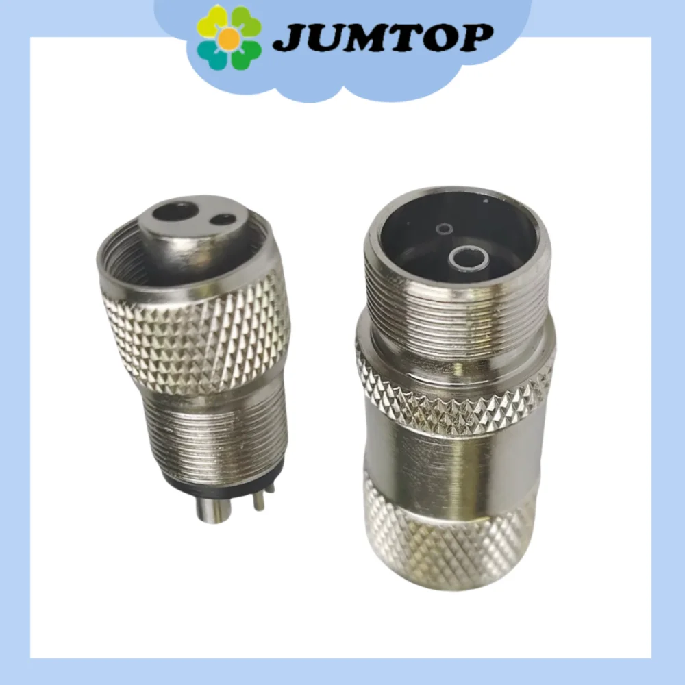 

Dental 2 Holes 4 Holes Turbine Handpiece Adaptor Coupler Motor Convertor Conversion Connector B2 M4 for Dentists