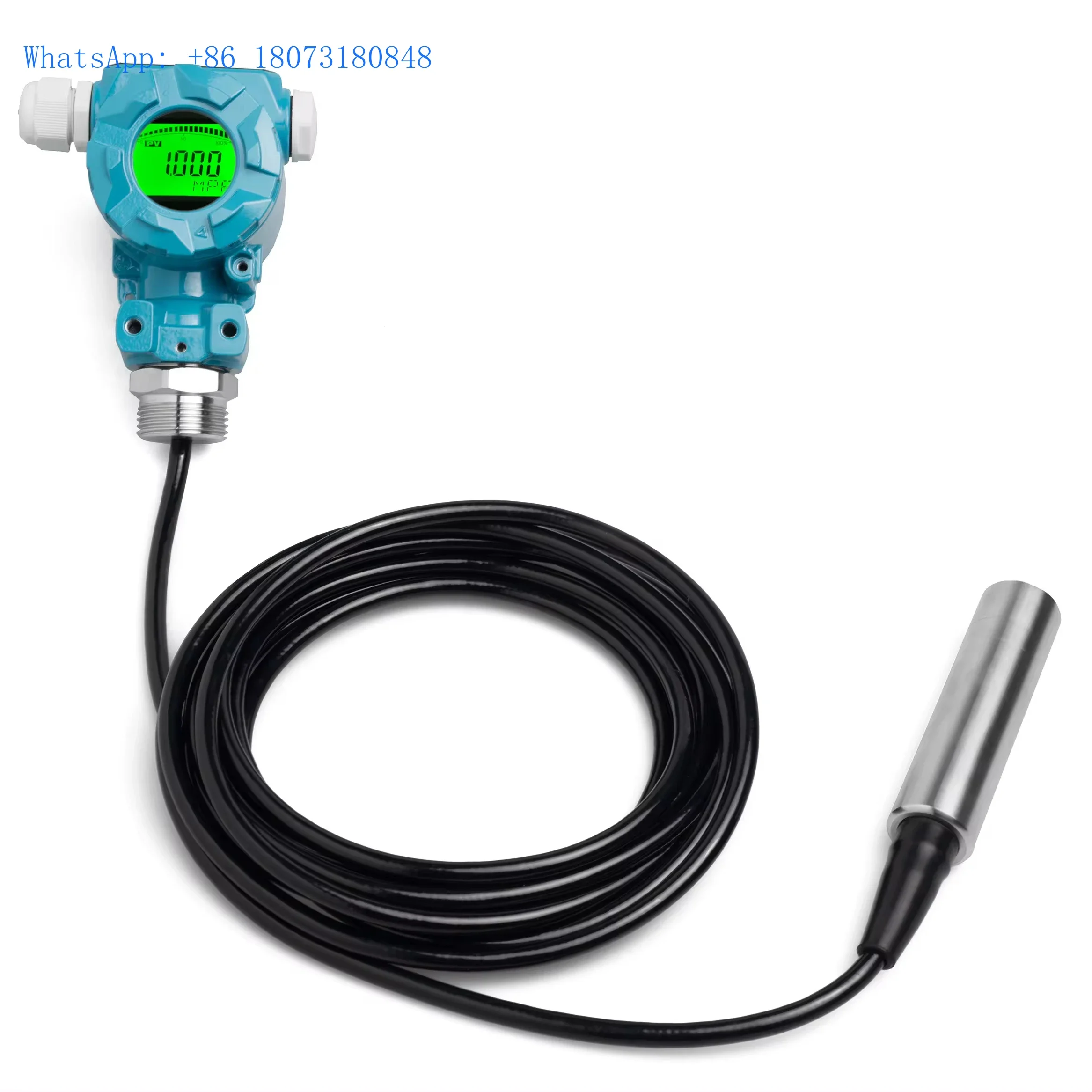 Hank Reasonable price good quality  medidor de sensor de nivel submersible oil liquid hydrostatic 4-20ma water level transmitter