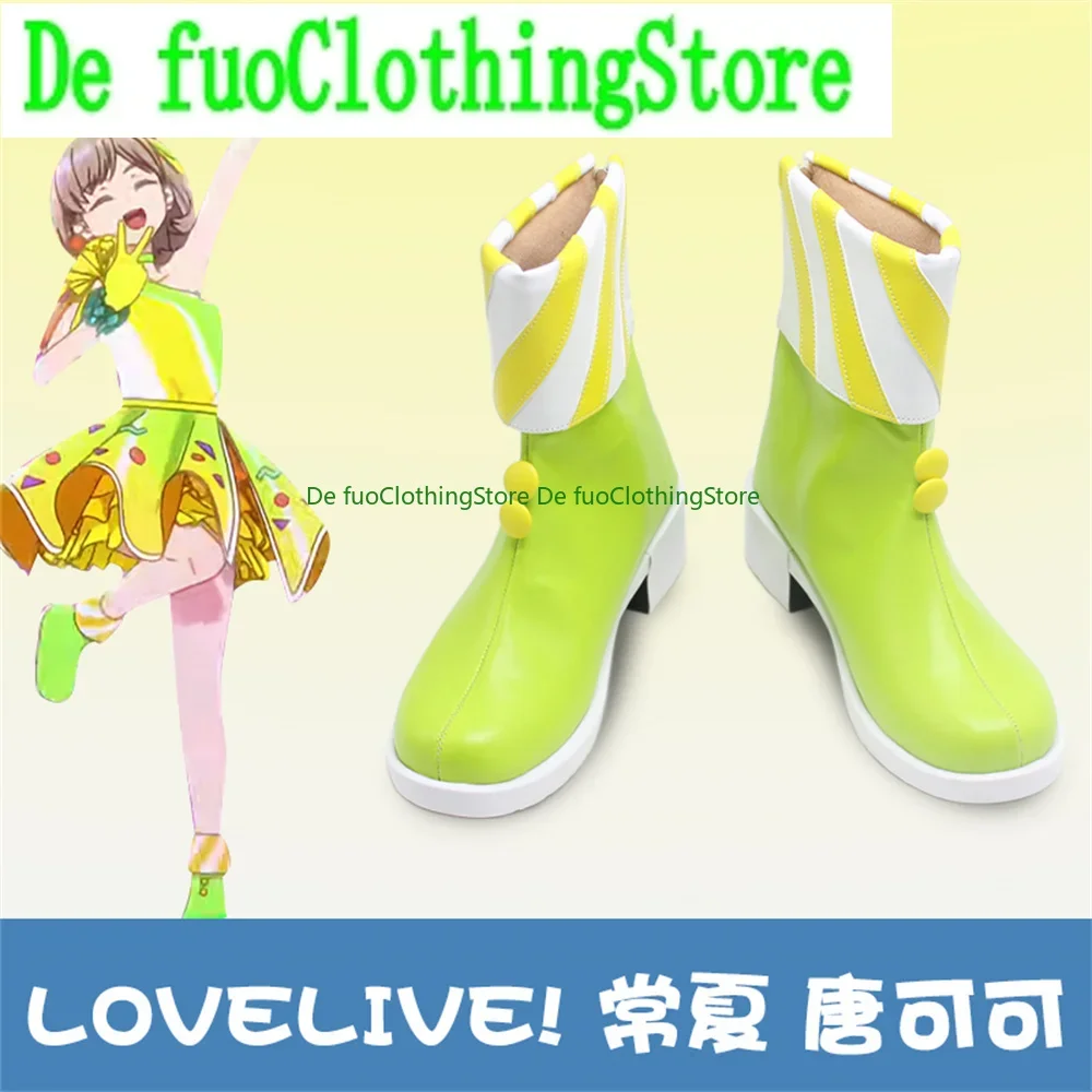 

Lovelive Love live Superstar Tang Keke Cosplay Shoes Boots Game Anime Halloween Christmas DefuoClothing Shoes Store