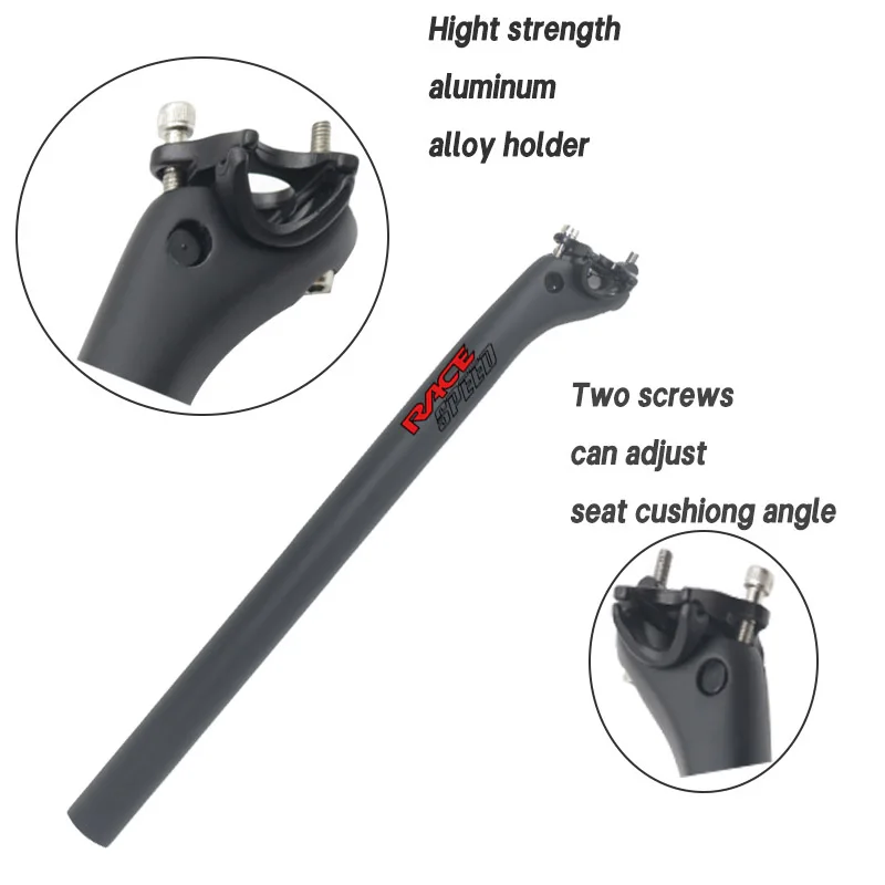 Carbon Seatpost road bike mountain bike bicycle back seat post  offest 20mm 27.2/30.8/31.6mm  400mm bike parts