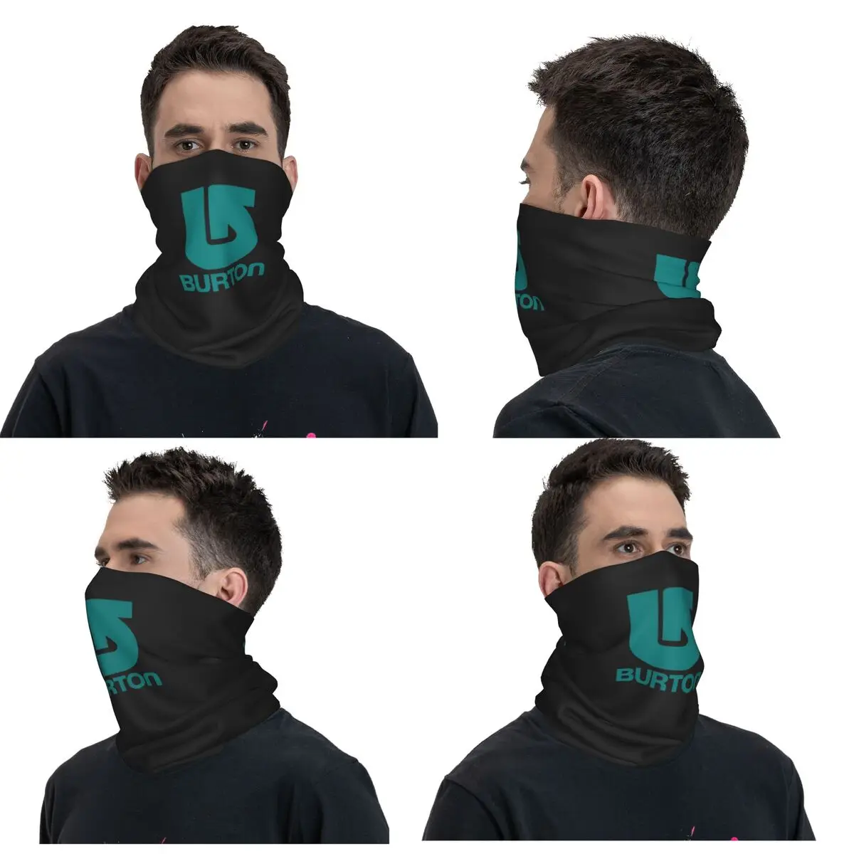 

Burton Snowboard Sportive Bandana Neck Cover Printed Wrap Scarf Warm Balaclava Running For Men Women Adult All Season