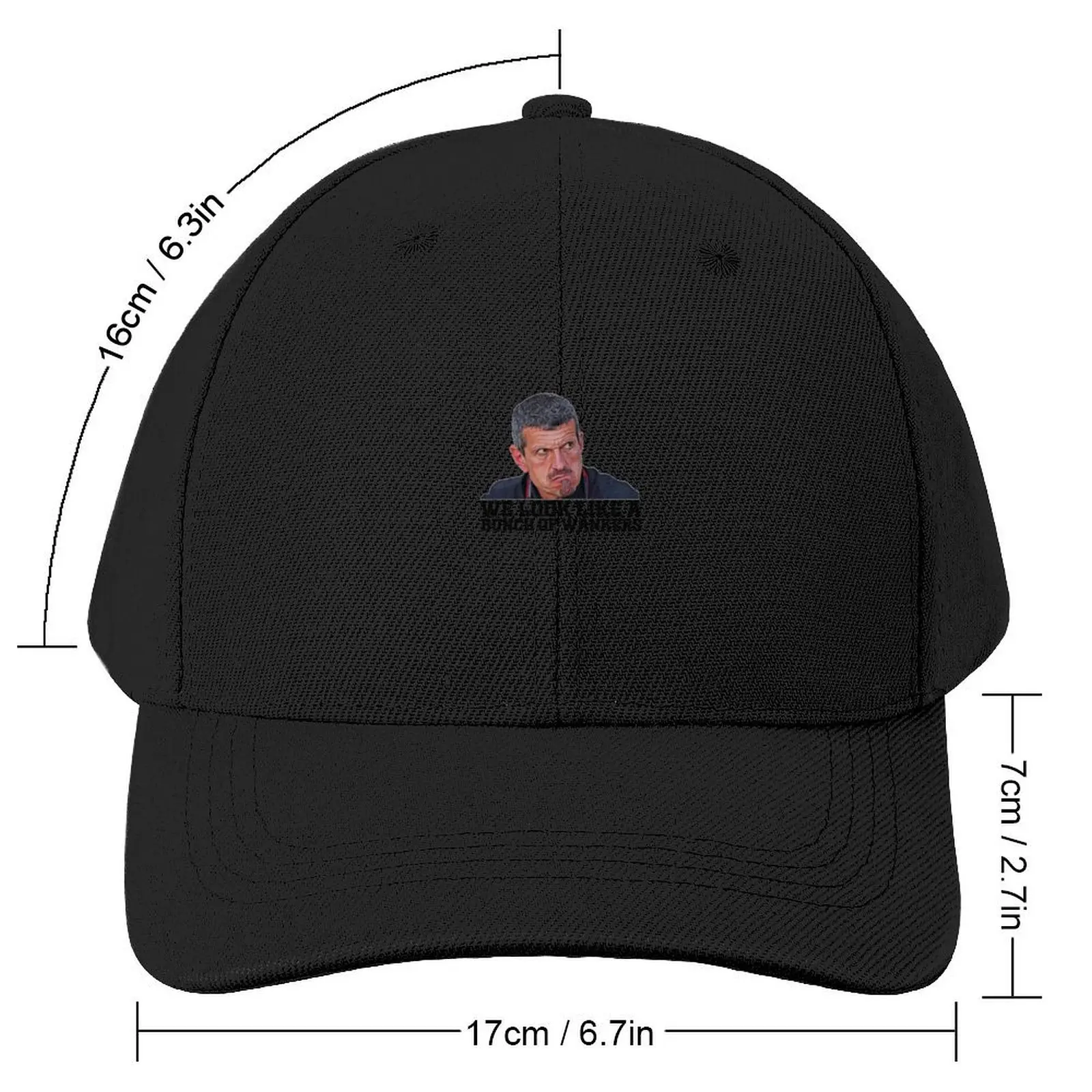 Funny F1 boss Quote - Guenther Steiner Baseball Cap Hip Hop custom Hat Ball Cap Christmas Hat Caps Male Women's