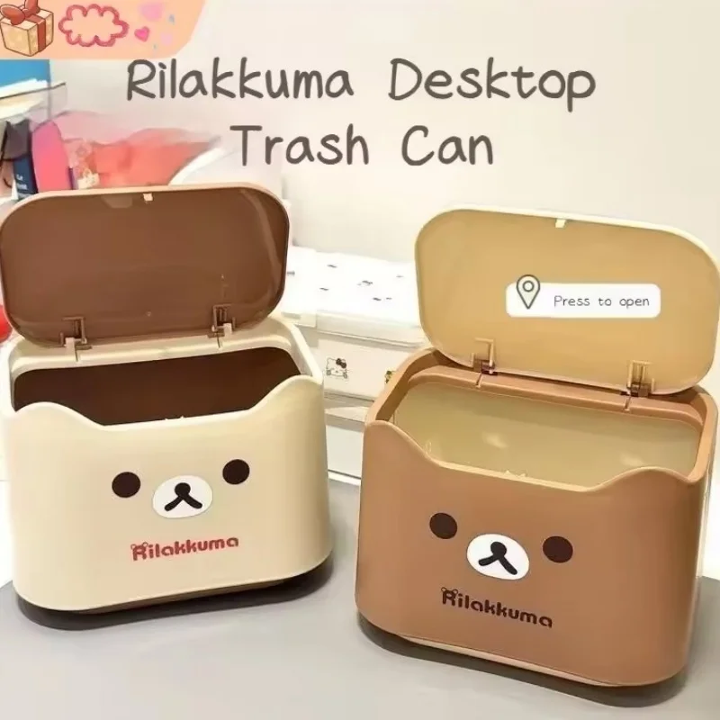 lixeira-de-mesa-rilakkuma-fofa-com-desenho-animado-abertura-por-pressao-pequeno-cesto-de-lixo-para-casa-quarto-escritorio-carro-recipiente-de-armazenamento-para-mesa
