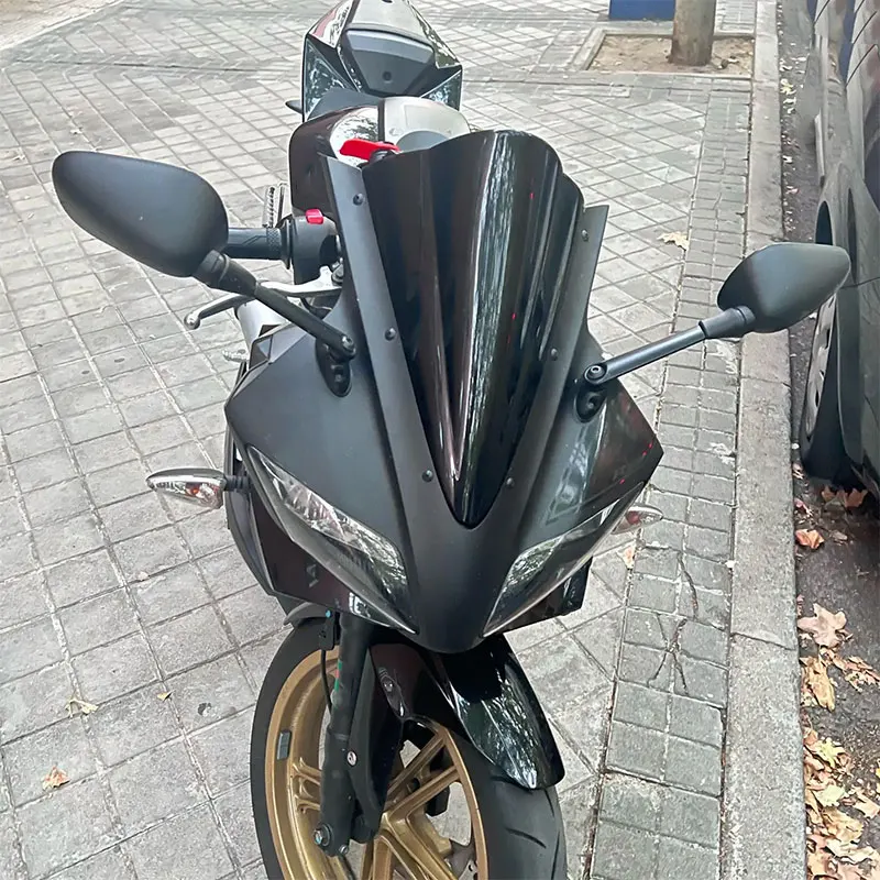 For Yamaha R125 YZF-R125 YZFR125 2008 2009 2010 2011 -2014 2015 2016 2017 2018 Double Bubble Windscreen Screen Wind Windshield