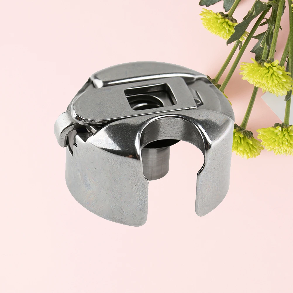 

4Pcs Industrial Sewing Machine Bobbin Case -Friendly Durable Replacement Flat Car Shuttle Bobbin Core Sleeve