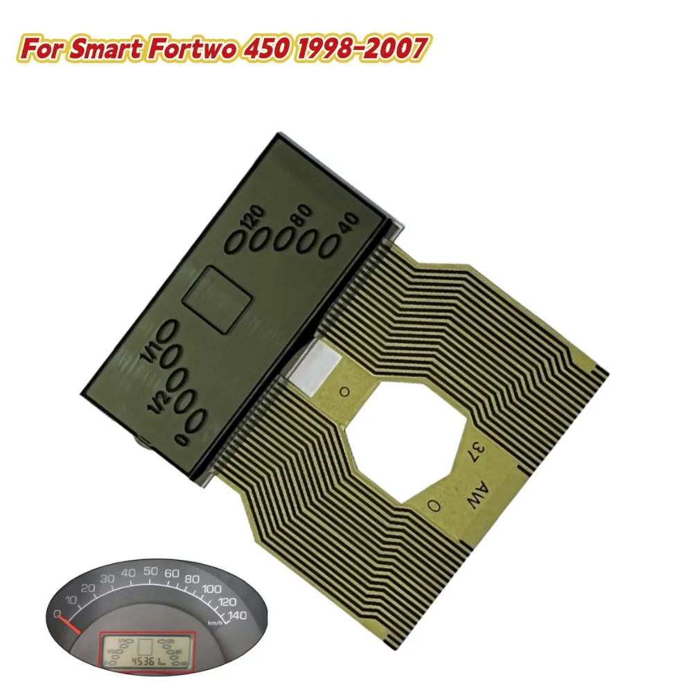 

LCD Display For Smart Fortwo 450 1998-2007 LCD Display Cluster Digital Dashboard Repair Tool Instrument Cluster